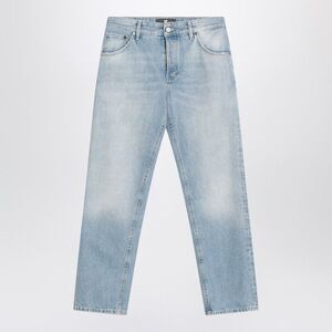 Pt Torino Denim Light Blue Jeans With Washed Effect Men